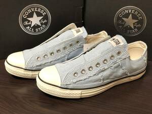 コンバース オールスター LP デニム FR スリップ OX CONVERSE ALL STAR LP DENIM FR SLIP OX 27.5cm SAX