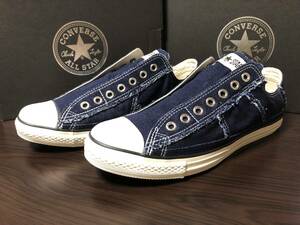 コンバース オールスター LP デニム FR スリップ OX CONVERSE ALL STAR LP DENIM FR SLIP OX 28.0cm NAVY