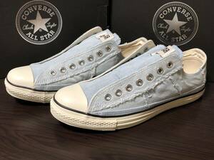 コンバース オールスター LP デニム FR スリップ OX CONVERSE ALL STAR LP DENIM FR SLIP OX 27.0cm SAX