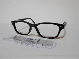 正規品/即決/レイバン RX5345D-2000黒ぶち/老眼鏡セット/老眼度数＋2.50/少々難