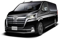 トヨタ グランエース 純正 サイドバイザー タイトヨタ純正アクセサリー ドアバイザー 即納 国内在庫 TOYOTA GRANACE _画像3