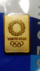 東京2020オリンピックエンブレム新品未使用無料未開封ショップにて購入ピクトグラム袋付