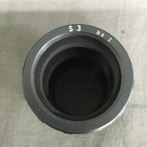 050809　ZG-01655　ASAHI　EXTENSION　TUBE　アサヒペンタックスS3型専用　接写リング　動作未確認　ジャンク品　_画像5