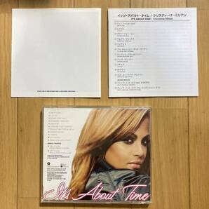 ○ 《帯無》【クリスティーナ・ミリアン】『イッツ・アバウト・タイム（IT'S ABOUT TIME）』CD☆の画像2