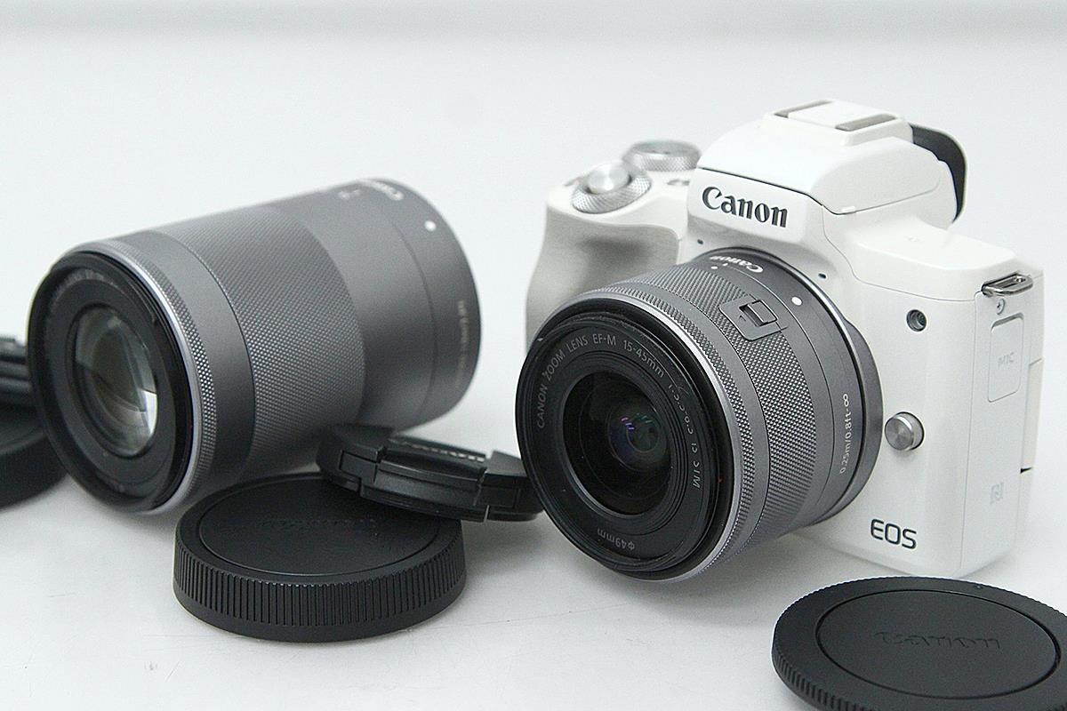 2023年最新】ヤフオク! -canon キヤノン eos kiss m・ダブルズーム