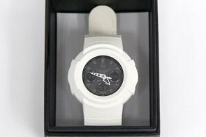 美品｜カシオ G-SHOCK AWG-M510BY-7JR タフソーラー電波腕時計 ユナイテッドアローズ 25周年モデル χA4814-2G6