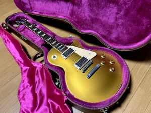 激レア 軽量 即決! Covered Pickups 1998 Gibson Les Paul Classic Gold Top レスポール クラシック ゴールド