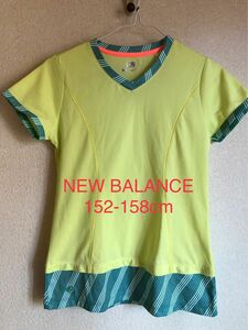 ニューバランス　NB New Balance シャツ　速乾性　152-158 レディース　ガールズ　フィットネス　ヨガ　ピラティス