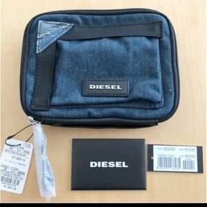 ☆ 新品 ディーゼル DIESEL メンズ ポーチ 小物入れ ポーチ デニム