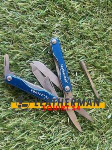 LEATHERMAN SQUIRT S4 Blue Leatherman мульти- tool tool нож зажим 