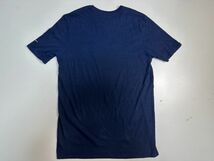 ☆US古着 NIKE ナイキ DRI-FIT ドライ 速乾 スポーツ Tシャツ ポケット デザインプリント ネイビー紺【M】コットンポリ　　◆3981◆_画像9