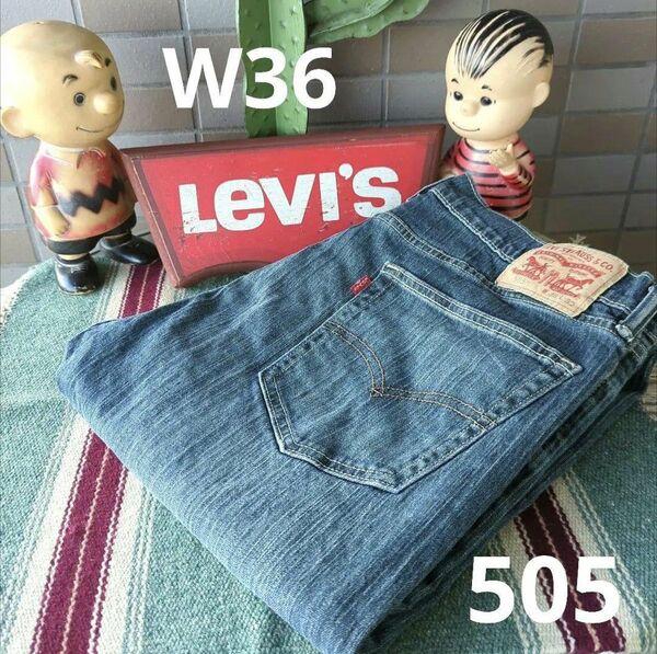 a594 levis リーバイス 505 W36 大きなサイズ ビッグサイズ