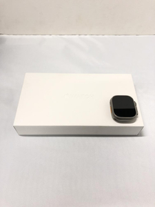 【中古】APPLE アップル Watch Ultra 49mm GPS+Cellular チタニウムケース グリーンアルパインループ S MNHJ3J/A[240015231935]