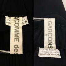 AD2007 COMME des GARCONS 変形 レイヤード ワイド ショートパンツ ネイビー コムデギャルソン ハーフ ショーツ スカート archive 1275_画像3