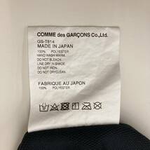 AD2018 COMME des GARCONS ロゴ プリント Tシャツ ポリ ブラック 黒 Sサイズ コムデギャルソン カットソー archive 3080221_画像6