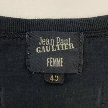 90s Jean Paul GAULTIER FEMME アート Tシャツ 40サイズ ジャンポールゴルチエファム 半袖 カットソー Tee VINTAGE archive 3080334_画像4