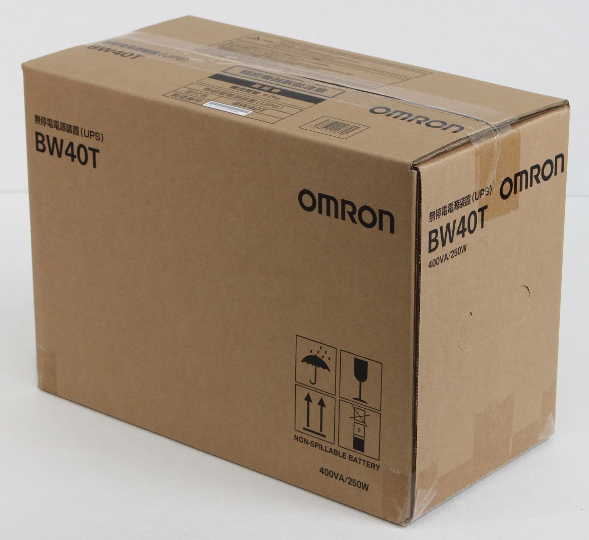 ◇未開封品◇ OMRON オムロンBW40T 無停電電源装置(UPS) ※正弦波400VA