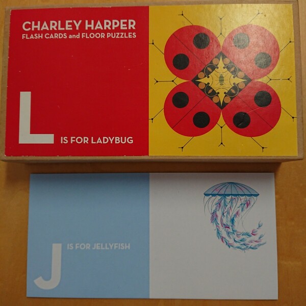 【廃盤】Charley Harper Flash Cards and Floor Puzzles チャーリーハーパー フラッシュカード