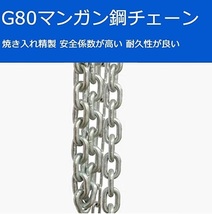 2台セット　レバーホイスト 0.25ton チェーン1.5ｍ レバーブロック　250kgチェーンホイス チェーンブロック　チェーンガッチャ　ガッチ_画像4