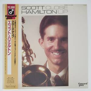 良盤屋◆LP◆Jazz:スコット・ハミルトン/クローズ・アップ☆Scott Hamilton/Close Up/1984◆Post Bop, Swing, Easy Listening◆J-3403