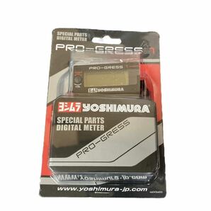 【在庫あり】即納 ヨシムラ PRO-GRESS1 デジタル テンプメーター プログレス 1 油温計 水温計 デジタル メーター 新品 送料無料