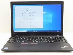 【1円スタート】Lenovo ThinkPad L580 20LW001EJP Celeron 3965U 2.2Ghz 4GB 500GB(HDD) 15.6インチ HD (1366×768) Windows10 Pro 64bit