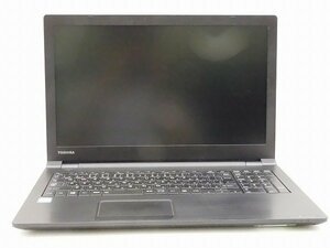 △東芝 dynabook B65/F PB65FFB11RCAD81 Core i3 6100U 2.3Ghz 4GB DVDマルチ 15.6インチ 通電のみ起動不可