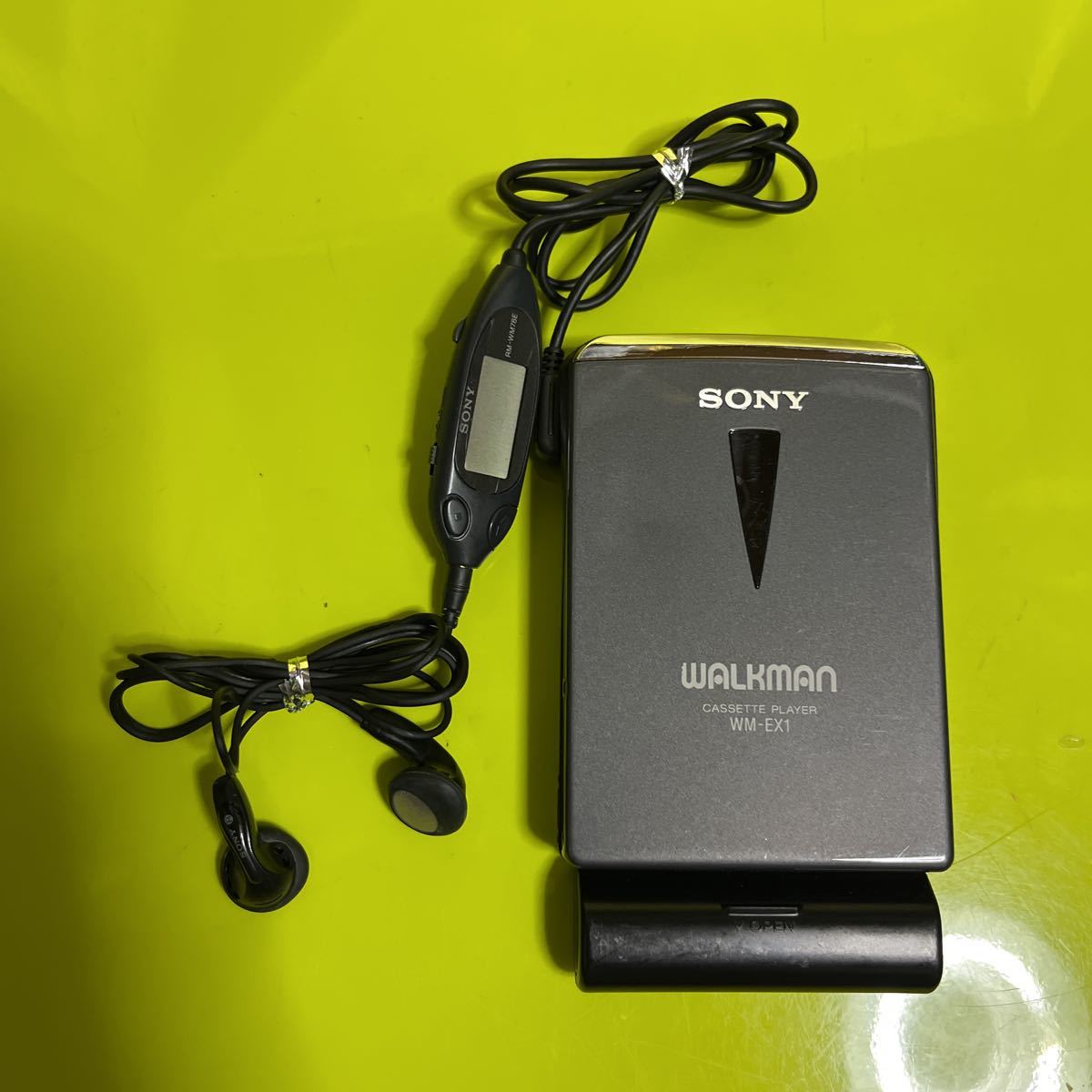 SONY/ソニー WALKMAN/ウォークマン カセットプレーヤー WM-EX1 通電OK