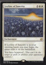 え白 神聖の力線 1枚（1枚在庫x 英-MM2）/Leyline of Sanctity（MTG /モダンマスターズ（2015年版）/Modern Masters (2015 Edition)/）_画像1