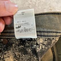 w32 新品 未使用 VOLCOM ボルコム ストレートデニムパンツ Modern Straight Fit USED加工_画像7