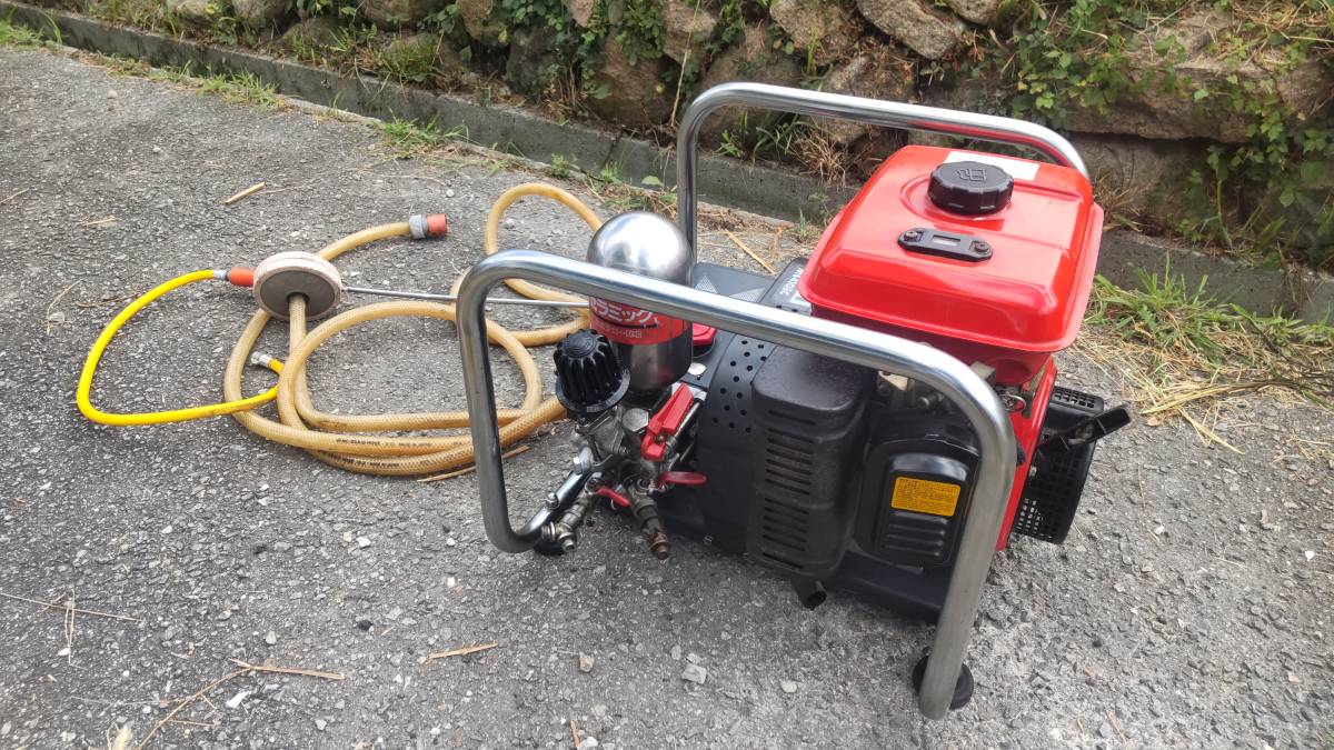 最低価格の 良品 丸山 セット 動噴 MS410EC 動力噴霧機 5馬力 ガソリン 最低価格の 良品 丸山 セット 動噴 MS410EC 動力噴霧機 5馬力 ガソリン