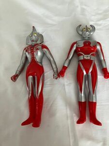 1989 JAPAN 硬質ソフビ ウルトラの父　ウルトラの母