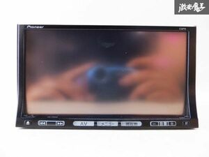 マツダ純正 カロッツェリア メモリーナビ C9P6 V6 650 AVIC-0457 Bluetooth CD再生 DVD再生 カーナビ 棚C7