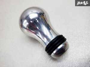 希少！！未使用 ABT アプト アルミ 汎用 シフトノブ AT ポリッシュ メッキ 汎用 内径 約14mm 全長 約81mm 即納 棚B6