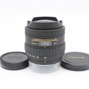 【極美品】 トキナー Tokina AT-X DX Fisheye 10-17mm f3.5-4.5 Nikon ニコン 用 1011