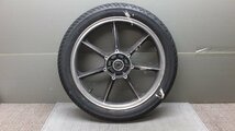 LD Z550LTD KZ550C フロントホイール ENKEI 19x1.85 Zキャスト ダブルディスク W 検索用(Z400FX Z1) 検 絶版 旧車 希少_画像2