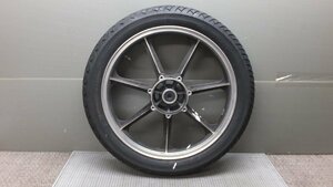 LD Z550LTD KZ550C フロントホイール ENKEI 19x1.85 Zキャスト ダブルディスク W 検索用(Z400FX Z1) 検 絶版 旧車 希少