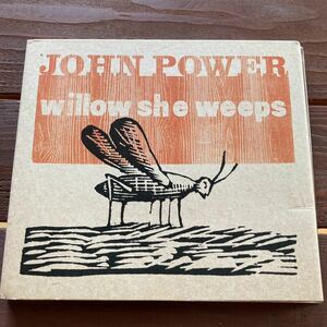 ♪輸入盤CD★JOHN POWER/WILLOW SHE WEEPS★ジョン・パワー/ウィロウ・シー・ウィープス/THE LA’S CAST