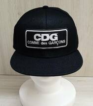 GOOD DESIGN SHOP COMME des GARCONS/グッドデザインショップコムデギャルソン/キャップ/ IS-K601-051-1-1/CDG AIRLINE LOGO CAP/ブラック_画像1