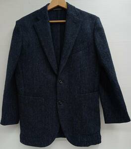 G-STAGE×HARRISTWEED ジーステージ×ハリスツイード 490222 テーラードジャケット ヴィンテージチェック サイズ44 Lサイズ相当 メンズ