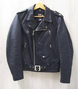 Schott ショット ダブルライダース ブラック SCHOTT 7007／613US ONE STAR RIDERS サイズ38