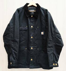 Carhartt DUCK CHORE COAT カーハート ダック チョア コート カバーオール メンズ ブラック L 3500046072