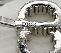 Christian Dior クリスチャンディオール 片耳イヤリング CDロゴ ブランドアクセサリー_画像4
