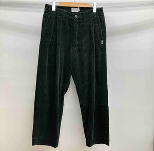 WTAPS／TROUSERS COTTON CORDUROY 212TQDT-PTM02 コーデュロイパンツ X01 ブラック