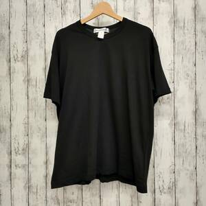 未使用品 COMME des GARCONS Tシャツ/ロンT 【 タグ付き 】 Tシャツ ロンT ブラック XSサイズ 無地 FK-T015