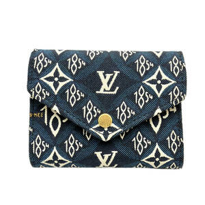 保存袋 鑑定書 付 LOUIS VUITTON ルイヴィトン since1854 ポルトフォイユ ヴィクトリーヌ M80211 財布