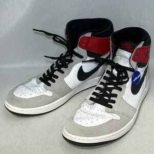 NIKE AIR JORDAN 1 ナイキ エアジョーダン1 HIGH OG／LIGHT SMOKE GREY 555088-126 スニーカー 30.0cm