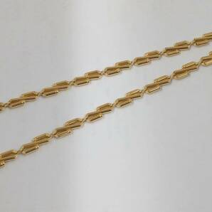 K18 60cm 26.2g ネックレス 18金 ゴールド デザインネックレス アクセサリー 品物のみの画像2