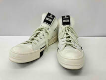 CONVERSE／RICK OWENS A00134C／LOW／DRKSTAR／DRKSHDW 28㎝　スニーカー　ホワイト_画像1