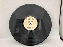 現状品 【LP盤】LOVE ON WINGS ラブオンウィングス　SAKURA TOJT-24066_画像3